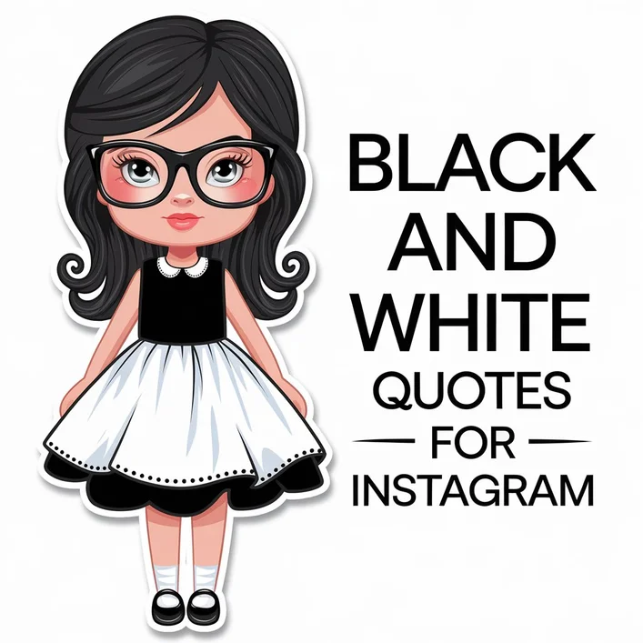 Black and White Quotes for Instagram