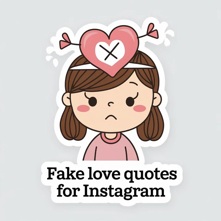 Fake Love Quotes for Instagram