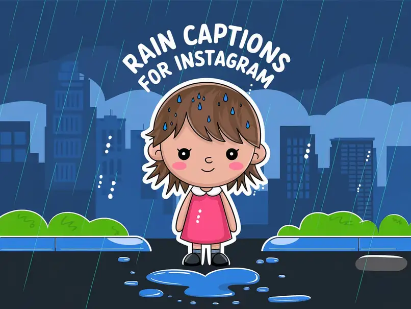 Rain Captions for Instagram