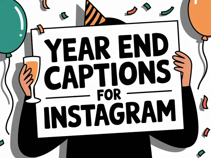 Year End Captions for Instagram